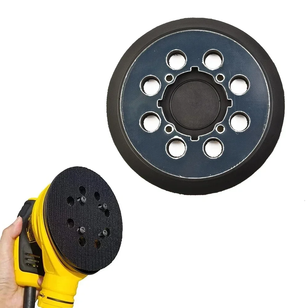 1/2pcs 5 Inch 125mm Sanding Disc Backing Pad 8 Hole Hook&Loop Abrasive Wheel For-DEWALT & PEX AE Orbital Sander