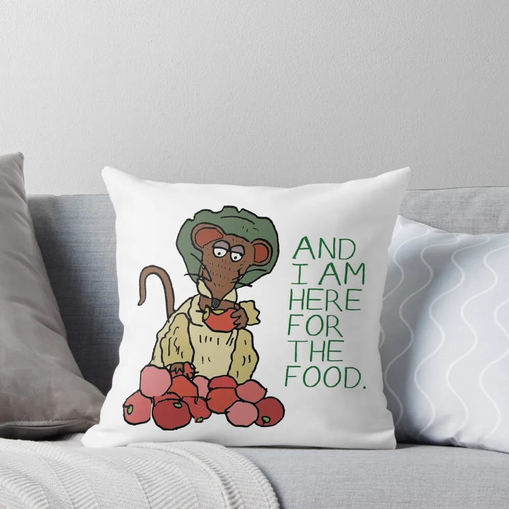 Muppet Christmas Carol - Rizzo (Gonzo also available) Throw Pillow Luxury Pillow Case Cushions pillow