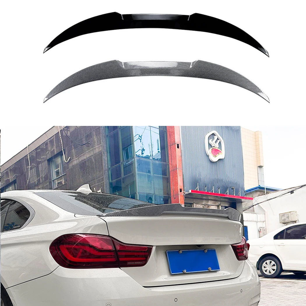 Trunk Lip Rear Wing Spoiler for BMW 4 Series F36 2014-2020 Car Tail Wing Trunk Top Spoiler Air Dam Deflector Tuning Trim