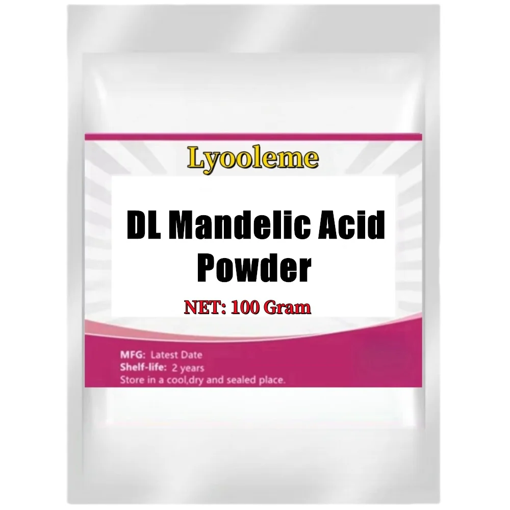 High Grade Dl Mandelic Acid Powder Cosmetics Material Mandelic Acid Treat Acne And Reduce Wrinkles