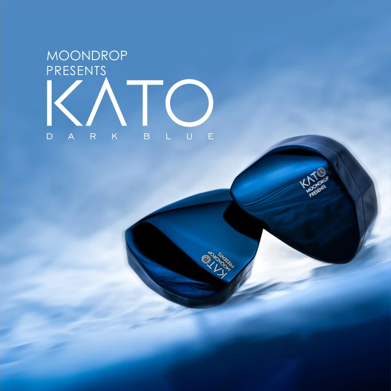 MoonDrop KATO Flagship 10mm DLC Diaphragm Dynamic In-ear Monitor Earphone IEM with 0.78mm Detachable Cable