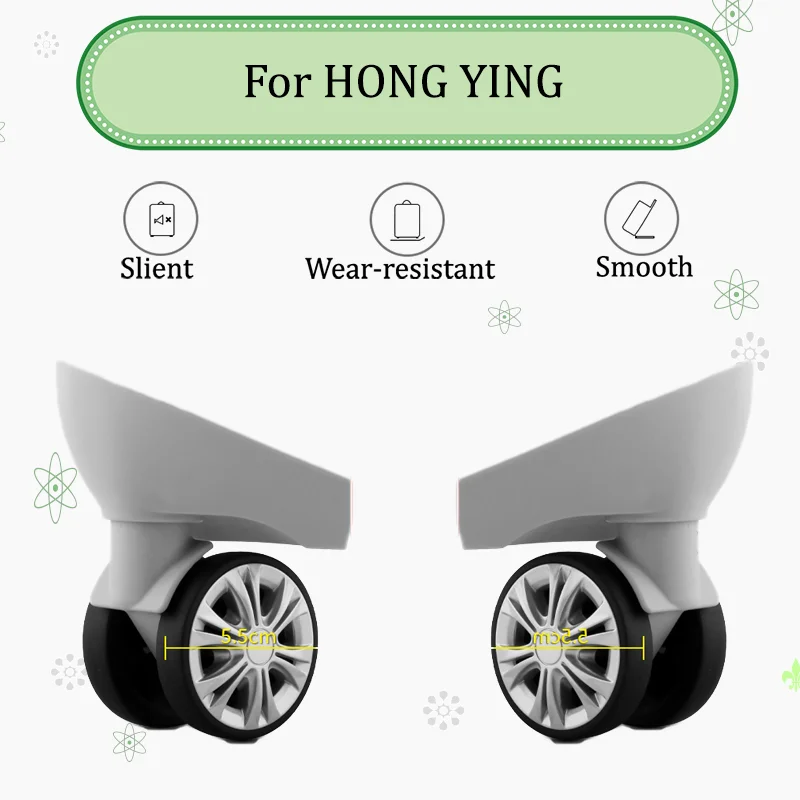 

For HONG YING L Series High-Quality Luggage Wheel Repair - Silent Rolling Replacement + Tool Repair For Damage