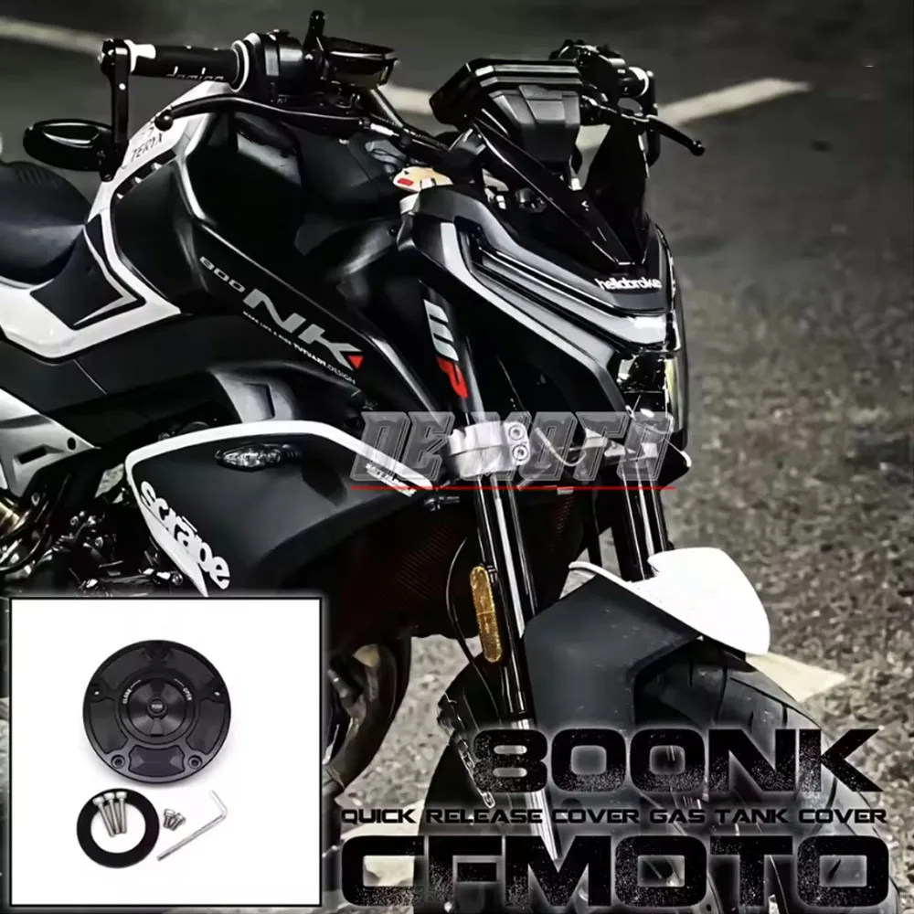 

For CFMOTO 800NK 800NK 800 nk 2023 CNC New modification Accessories Motorcycle Quick Release Cover Gas Fuel Tank Cap