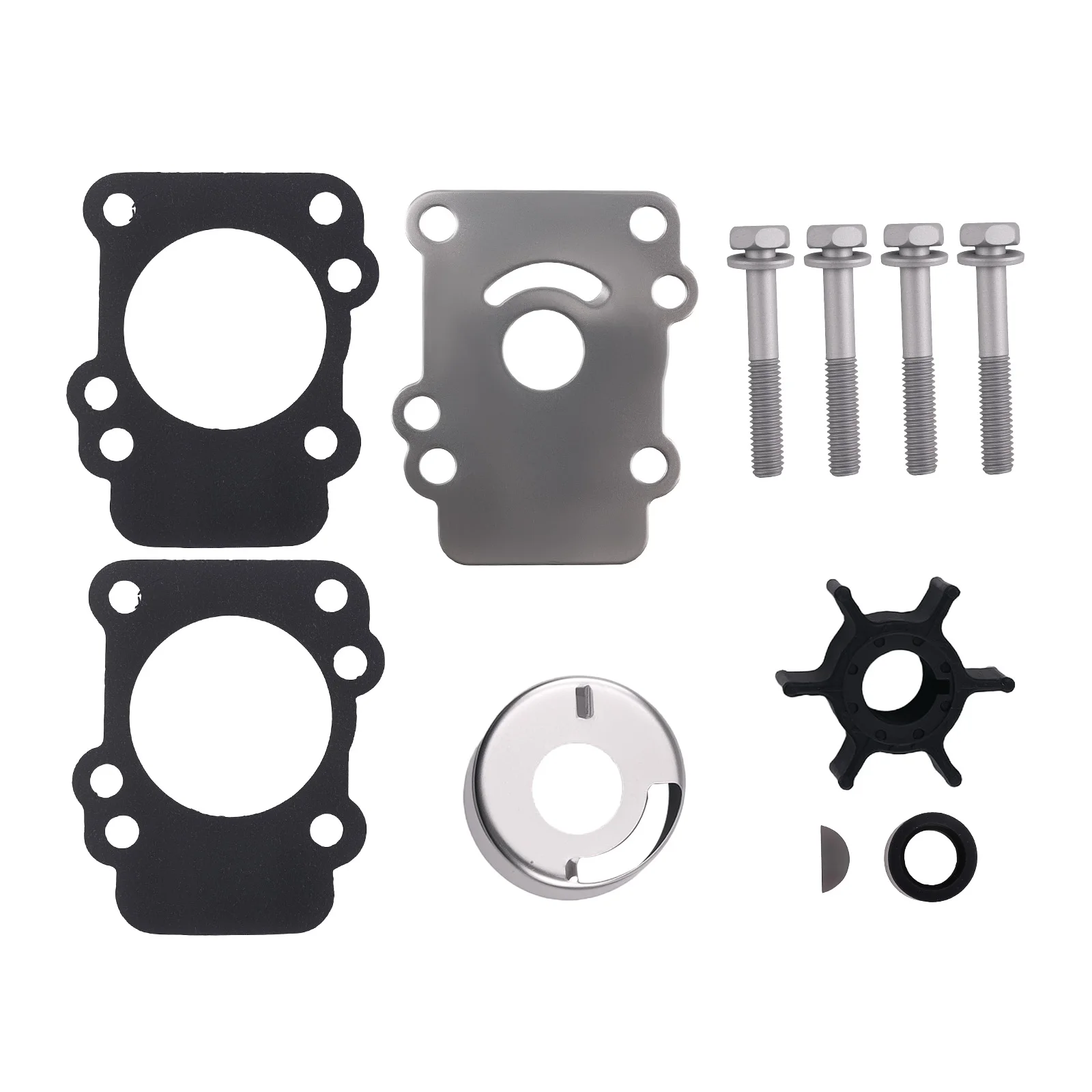 

Комплект крыльчатки насоса для Yamaha 9.9HP 15HP 2-тактных и F9.9 4-тактных двигателей, 682-W0078-A1