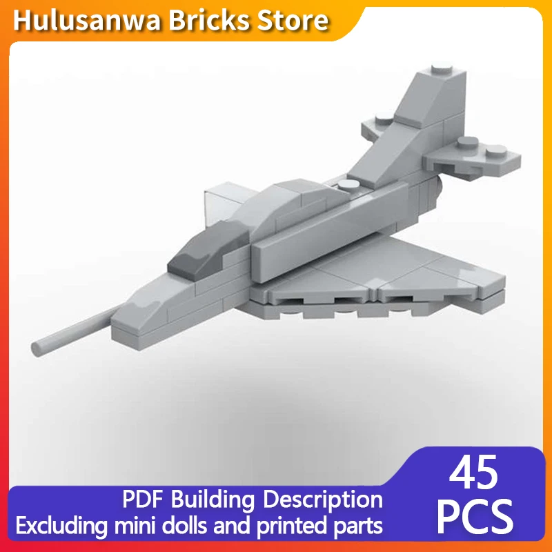 

A-4 Skyhawk, современный военный истребитель, модель MOC, строительные кирпичи, военное оборудование, модульный подарок, праздник, сборка, детский игрушечный костюм