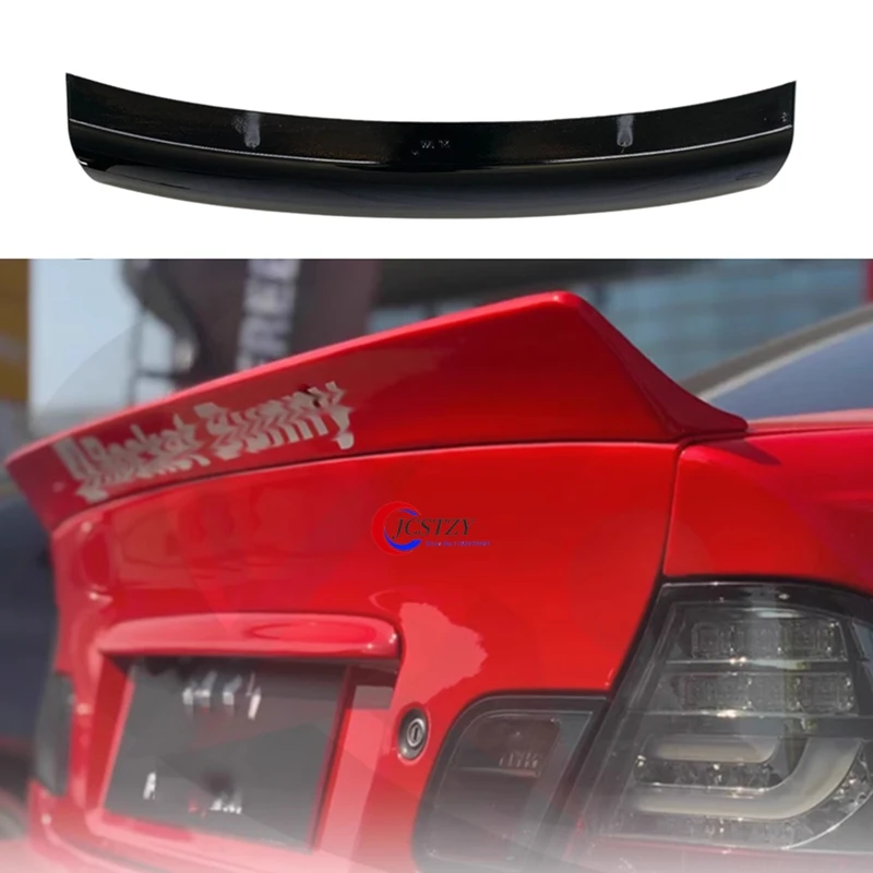 Car Rear Trunk Lid Boot Ducktail Spoiler Wings For BMW E46 1999 2001 01 02 03 04 05 06 Sedan 4 Door Exterior Tuning Accessories view 2