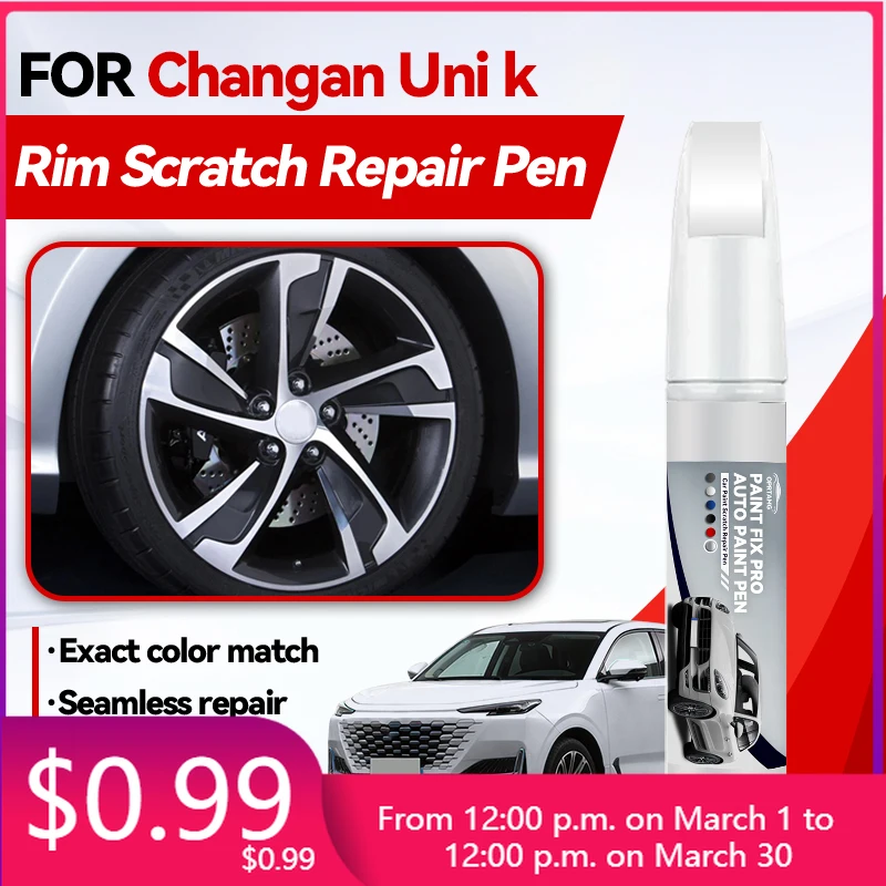 

Автомобильные аксессуары для Changan Uni-K 1990-2026: Ремонтный карандаш для удаления царапин, DIY, черный/белый