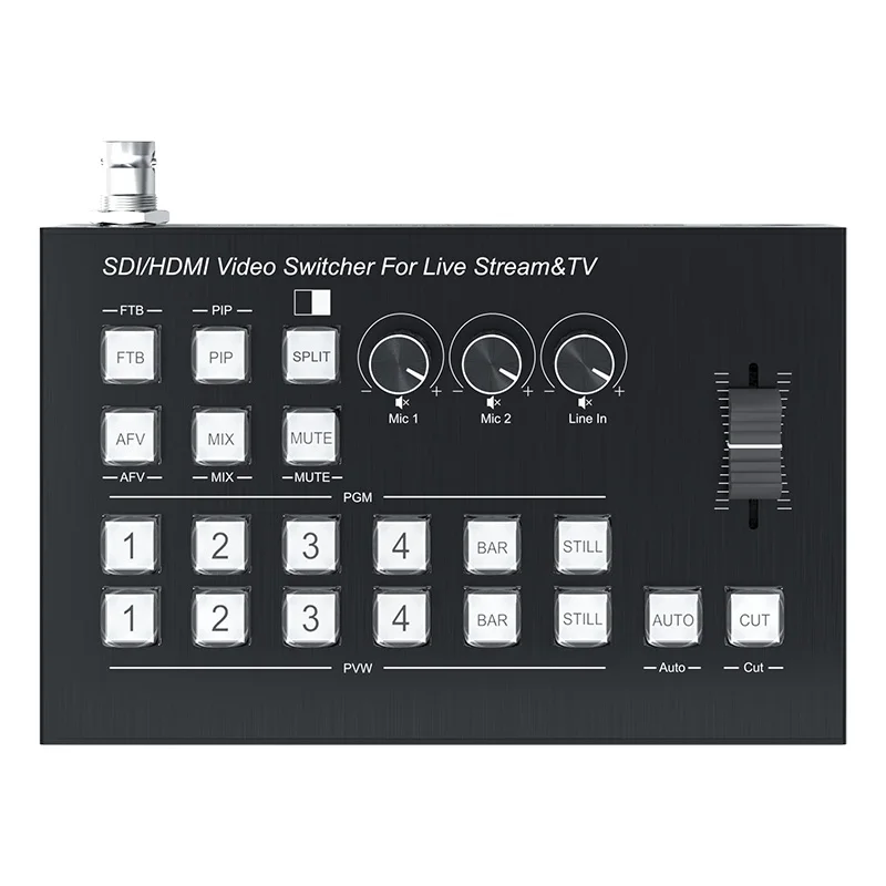 

2025 items SDI/HDMI Video Switcher for live streaming