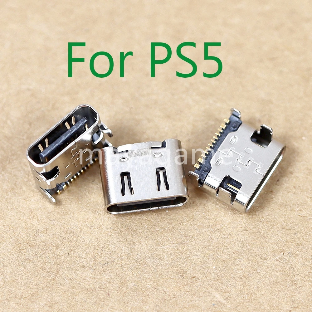 50 шт. V1.0 2,0 3,0 универсальный оригинальный USB-порт типа C, разъем для зарядного устройства, разъем для контроллера Sony PS5