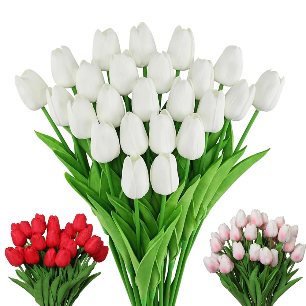 10 шт., искусственные цветы, тюльпан, искусственные цветы, букет из латекса, настоящий сенсорный искусственный для дома, кухни, украшения для свадебной церемонии 10 шт., искусственные цветы, тюльпан, искусственные цветы, букет из латекса, настоящий сенсорный искусственный для дома, кухни, украшения для свадебной церемонии