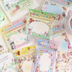 80 fogli Daily Do It Check List Memo Pad Scrapbooking INS Cartoon Message Paper Kawaii Cute Sticky Notes materiale scolastico