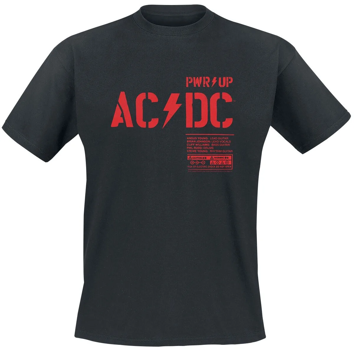

AC/DC PWR UP Album T-Shirt, Unisex Hard Rock Band Tee, Perfect for Fans To Show Love for Australian Hard Rock with Lightning Art