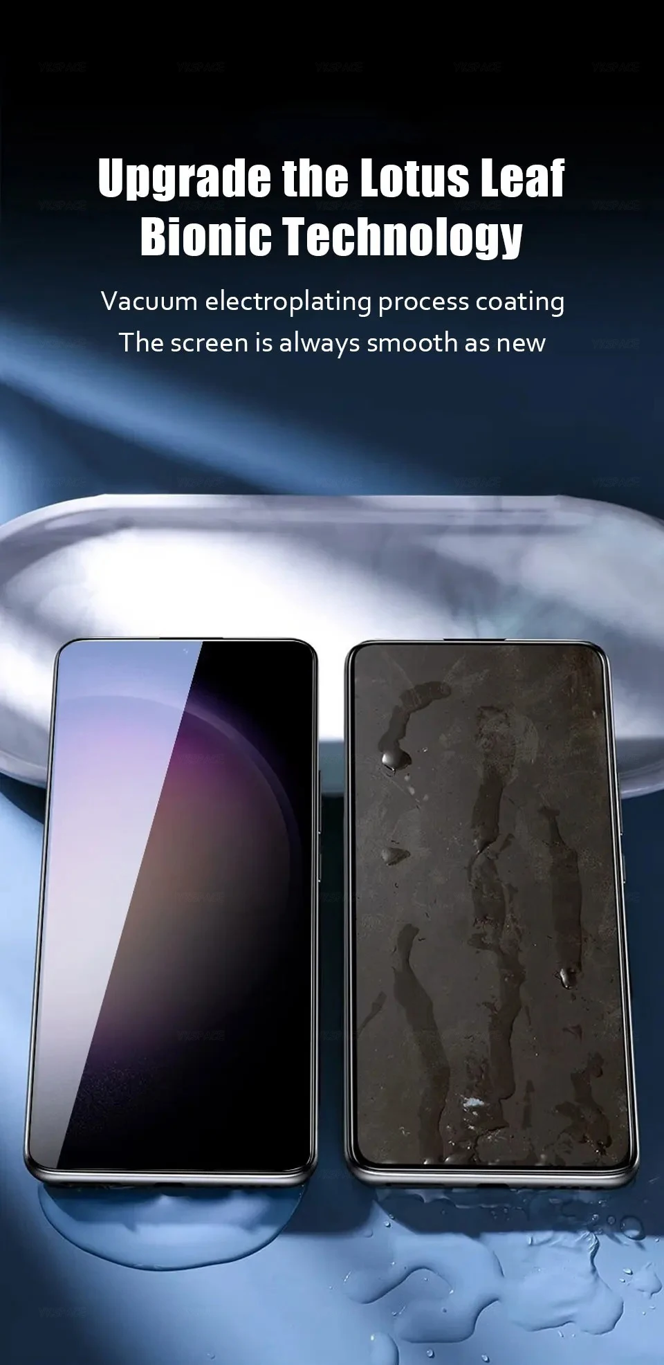 1–3 Stück Fingerabdruck-Entriegelung, Privatsphäre, Anti-Spionage-Pipiing, 0,2 mm, 9H gehärtetes Glas für Google Pixel 9 10 Pro XL Displayschutzfolie – Detail 10