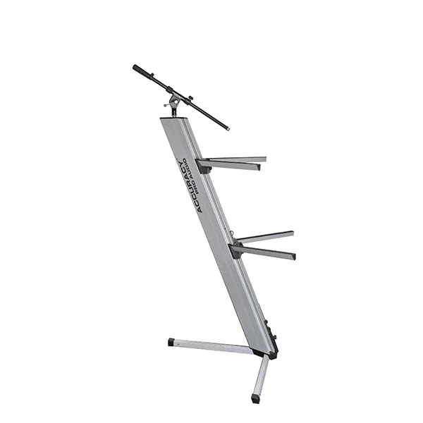 Accuracy Pro Audio KS014M Professional  Plus Two-tier Portable Column Keyboard Stand