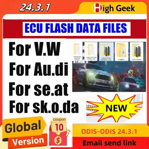 2023 Latest ODIS-E V12.2.0 Software+ODIS Engineering Flashdaten ECU Firmware Flash Data Files For VW for AUDI for SEAT for SKODA