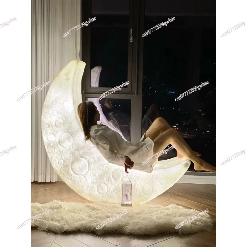 Moon lamp, floor lamp, recliner