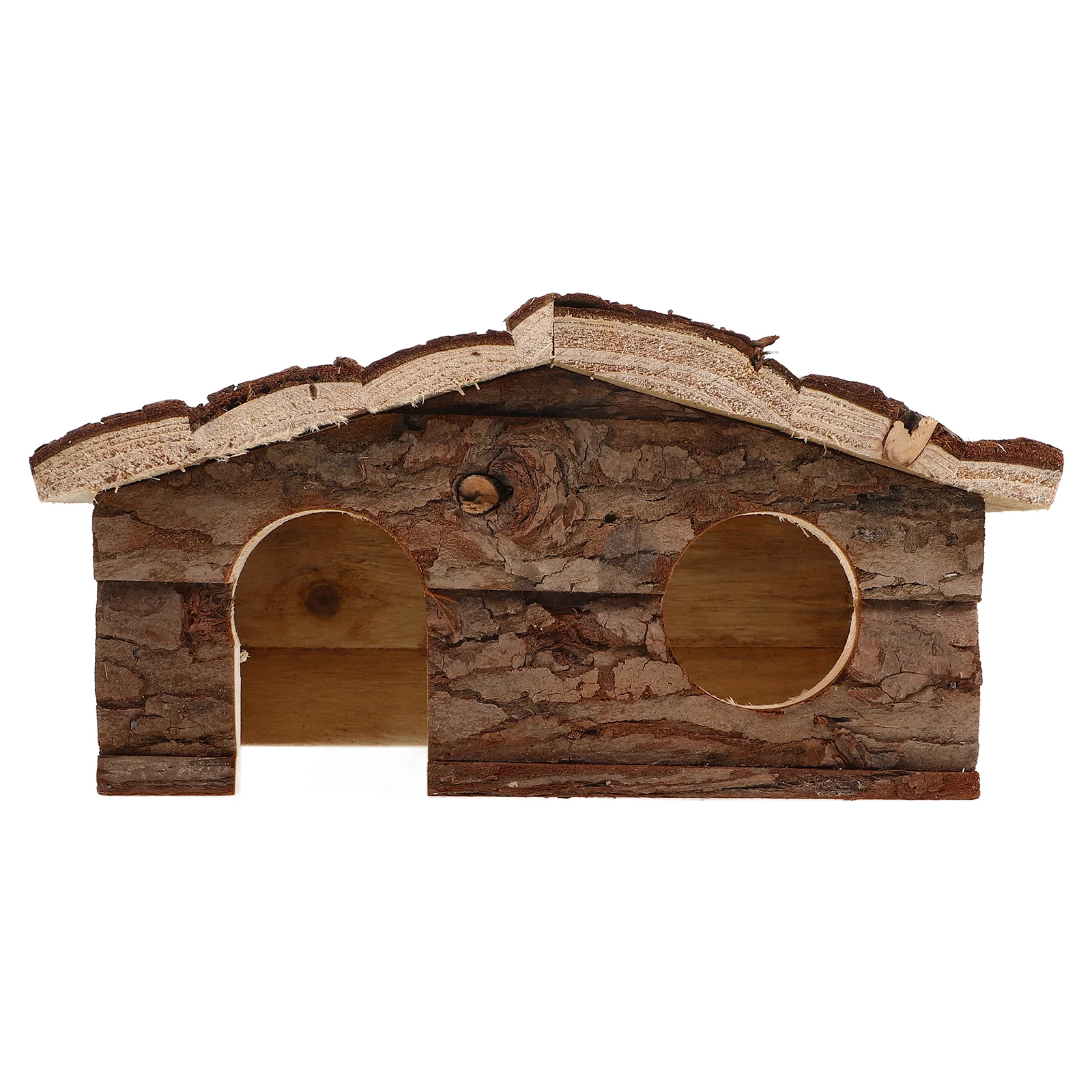 

Hamster Shelter Cage Small Animal Hut Rabbit Guinea Pig Cabins Animals Wood Hideouts Mouse Habitats