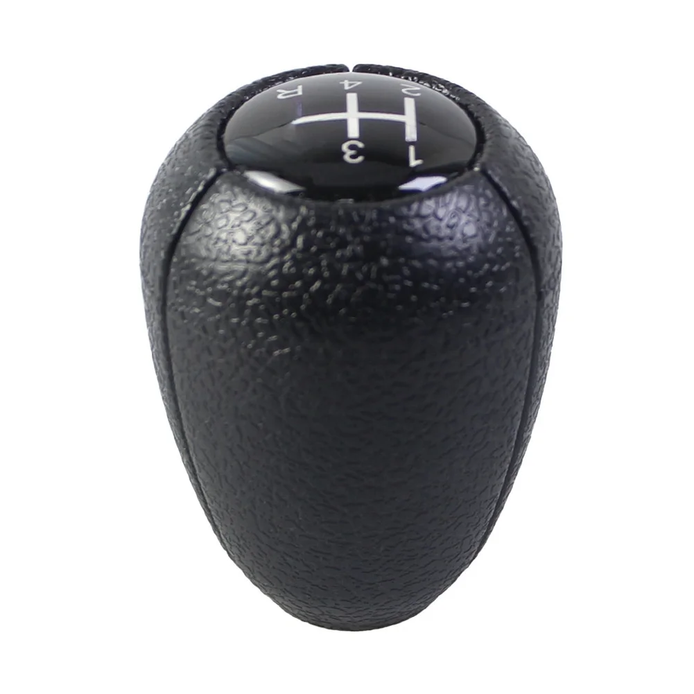 Shift Handle Black Gear Shift Knob Black Finish Plastic Material Smooth Operation Precise Control Daily Driving