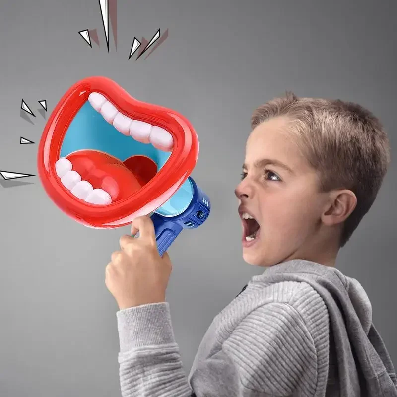 Megafoon Speaker Prank Speelgoed Draagbare Megafoon Grappig Kind Lastig Speelgoed Handheld Microfoon Speelgoed Voor Jongens Meisjes Kinderen Peuter