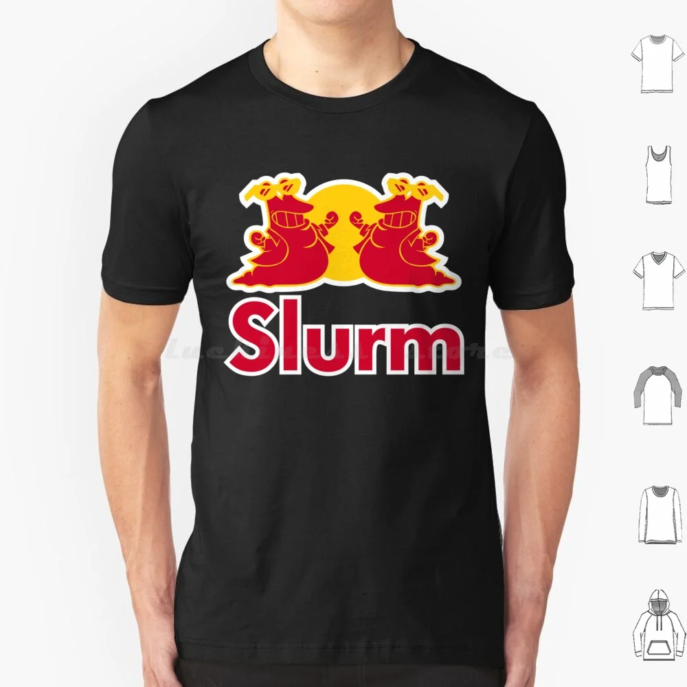 Slurm Energy Drink T Shirt 6Xl Cotton Cool Tee Bender Fry Cartoon Leela Funny Tv Zoidberg Meme Space Comedy Robot Homer The