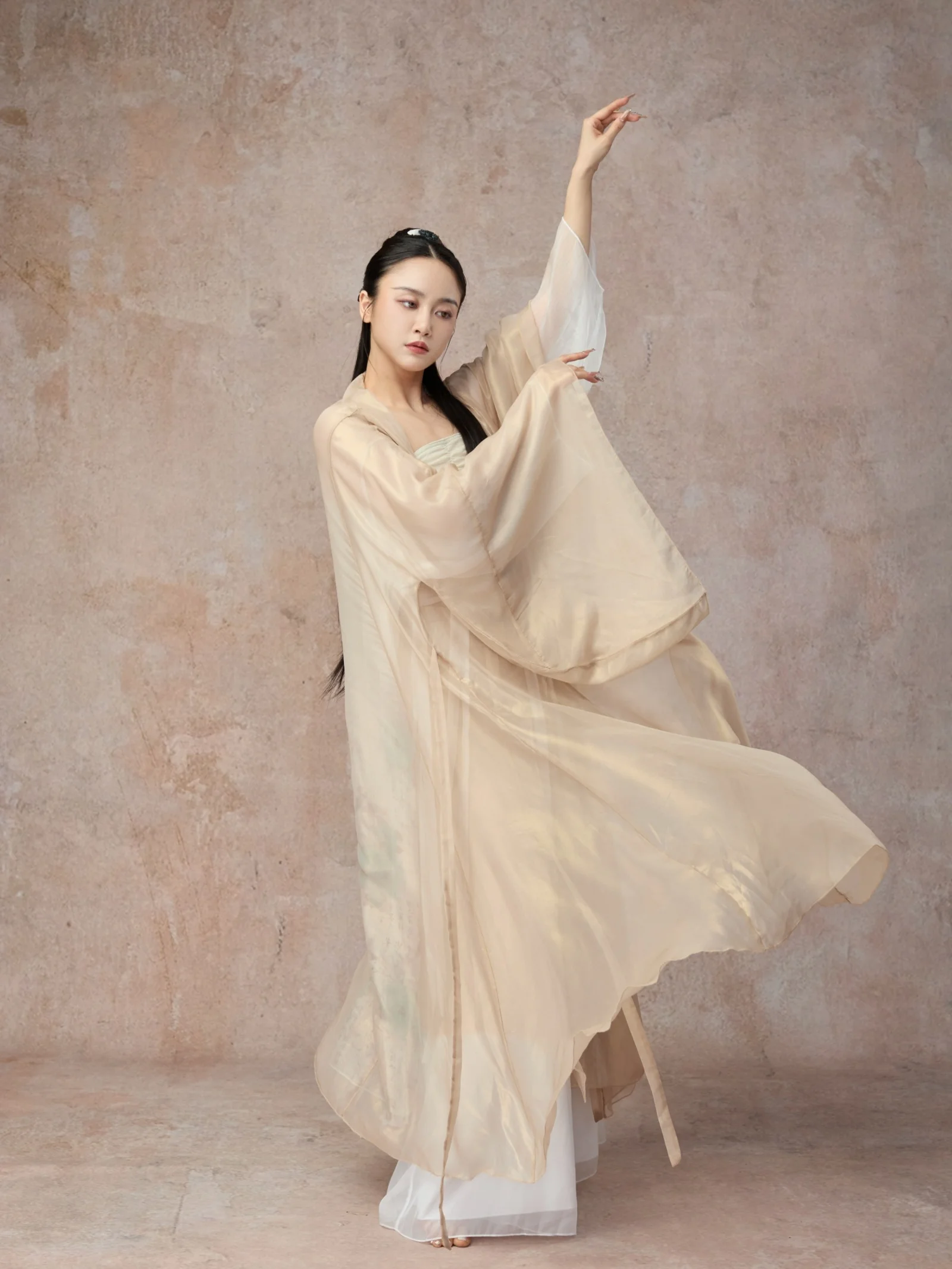 

Костюм для джазовых выступлений Ele: Классический сценический наряд для взрослых с пышной юбкой, создающий нежное и элегантное образление, идеально подходит для экзаменов и конкурсов.