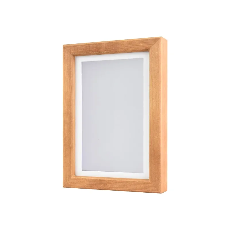 7.3inch E6 Full Color E-Paper With Solid Wood Photo Frame, Ultra-long Standby, 800 X 480 Resolution, Batteries Optional
