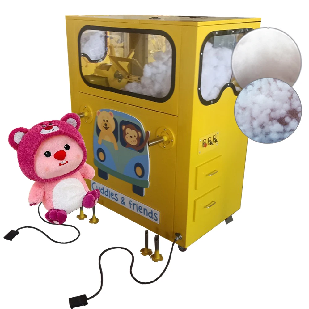 

DIY Manual Toy Filling Machine for Pillows Featuring New Motor and Bearing Core Components for Fiber Opening Industries