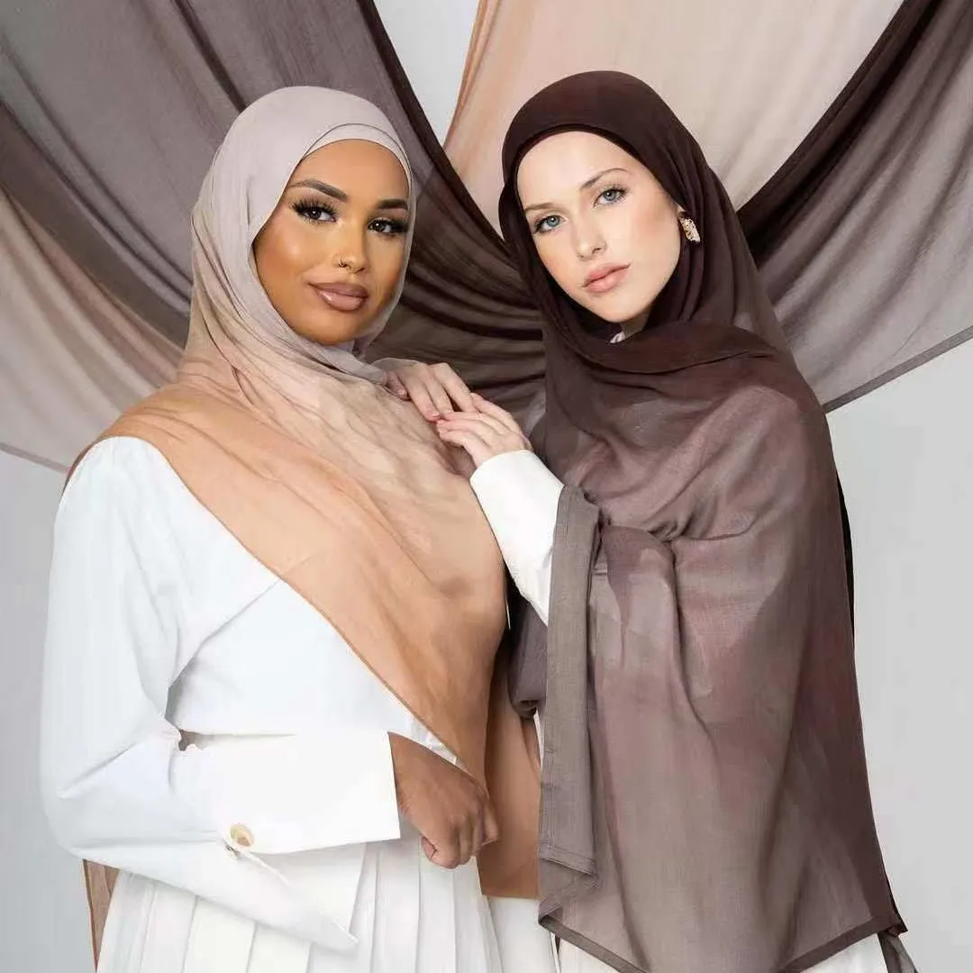 Nouveau haute qualité impression Modal Hijab écharpe rayonne doux femmes Long châle musulman Turban Jersey Hijab pour les femmes vêtements islamiques