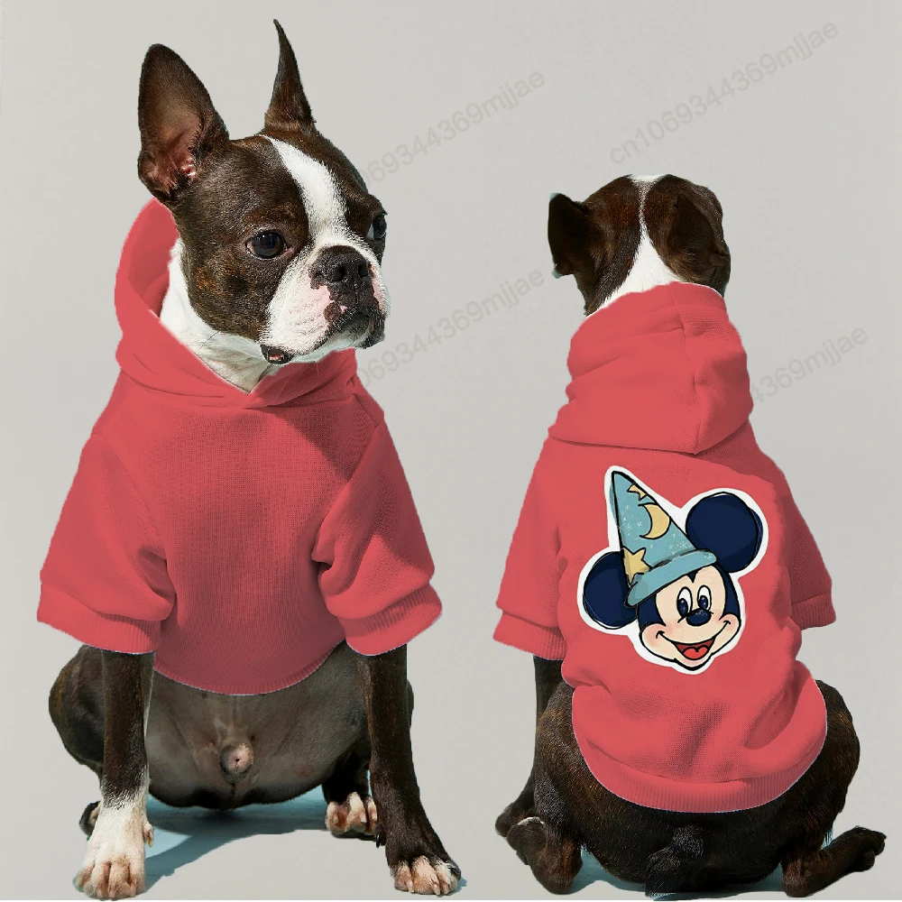 

Disney Hooded Sweater Clothing for Dog Clothes Things for Dogs Apparel Dogs' Clothing 2023 French Bulldog Pet Small Dog Costume