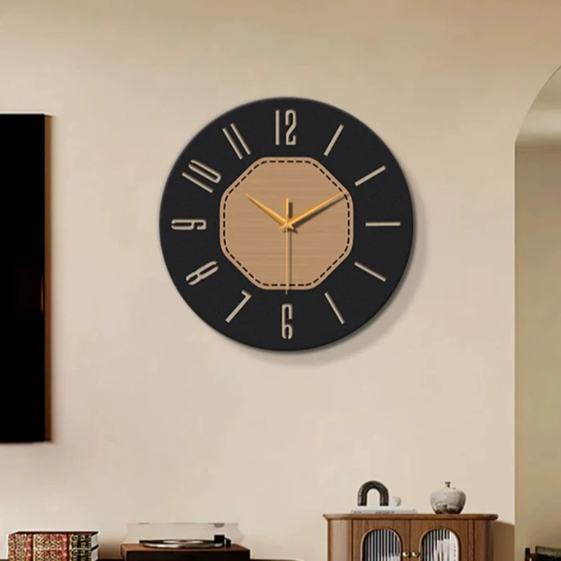 Creative Design Wall Clocks Luxury Aesthetic Modern Fashion Wall Watch Living Room Vintage Reloj De Pared Ornaments Home Decor