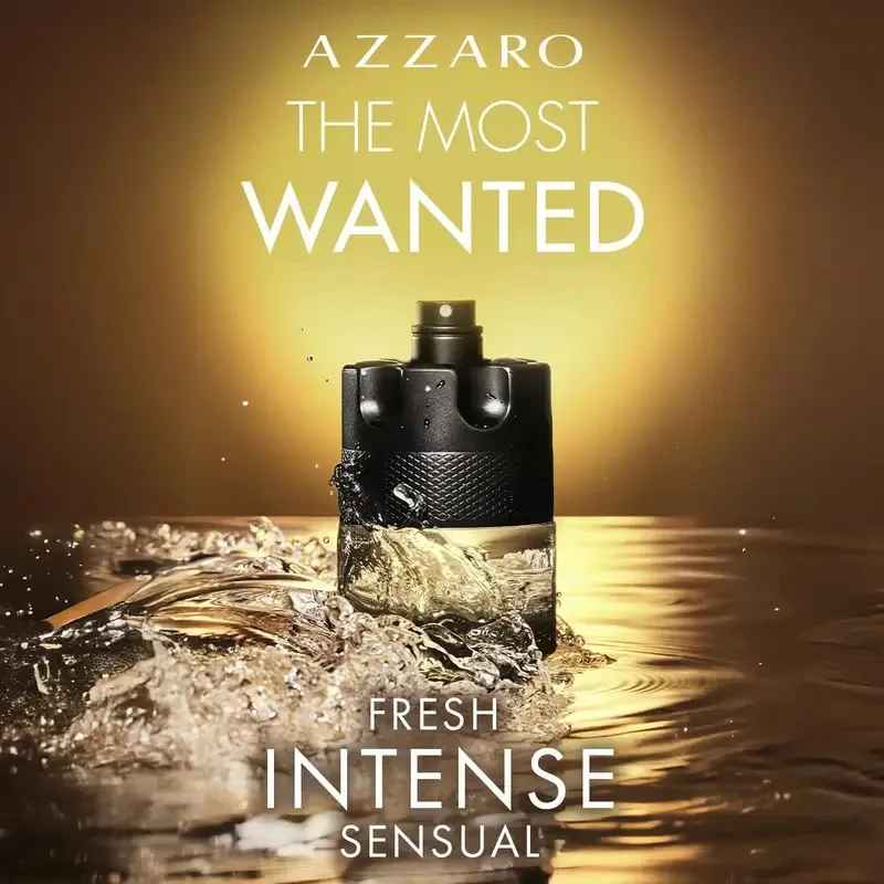 Azzaro Cardamom، Amberwood، Toffee Men Edt Intense Spray 3.4 أونصة