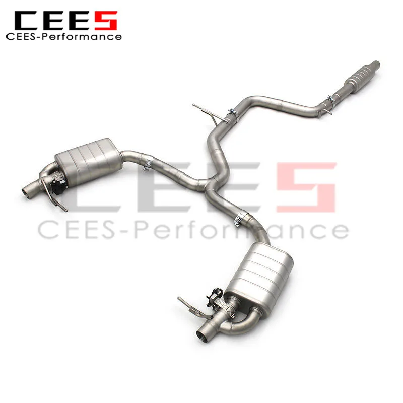 

CEES Valvetronic Muffler Exhaust for Skoda Octavia 2014-2017 Stainless Steel Racing Car Exhaust System Escape Exhaust Pipe