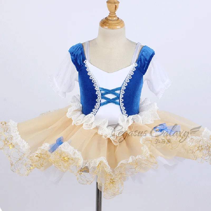 Crianças meninas profissional ballet desempenho collants ginástica tutu bodysuit roupa de balé para dança traje saias