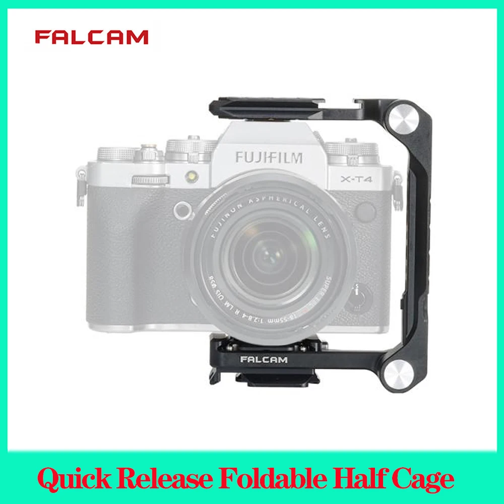 

FALCAM F22&F38&F50 Quick Release Foldable Half Cage Kit C00B3809 For Sony A7M4/a7r5 For Canon For Nikon Z8 Camera Protector