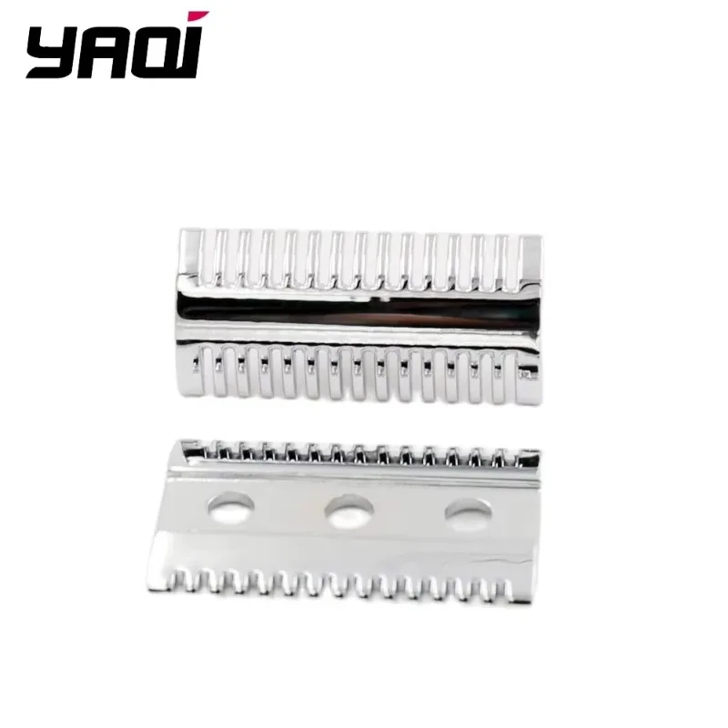 

YAQI High Quality Chrome Mellon Mens Safety Razor Head For Shaving Solid Color Shaver replacement Accessory For Cleaning Face