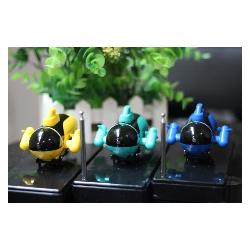 Mini RC เรือดำน้ำของเล่นเด็ก10ปีแบบพกพารีโมทคอนโทรลความเร็วสูง Craft ใต้น้ำเรือของเล่นไม่มีของขวัญกล่อง