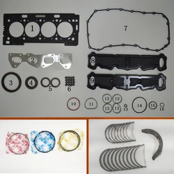TU5JP4 N6A NFR NFU Full gasket kit main con rod bearing piston ring for Peugeot 206 207 308 Grand Paid Citroen C4 Berlingo 1.6L