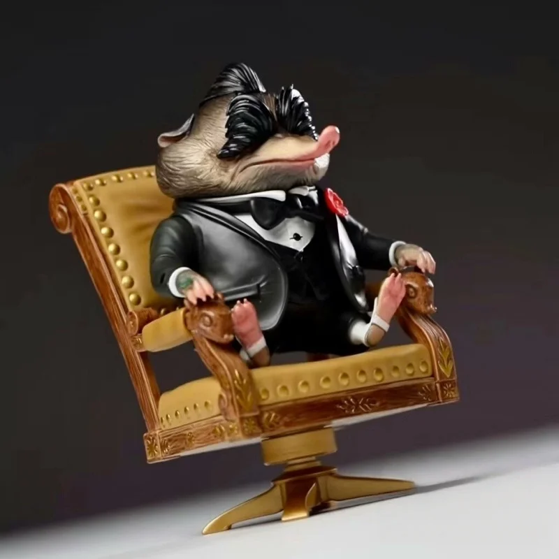 Figurka akcji Mr. Big z Zootopia, figurka kolekcjonerska z Zootopia, zawieszka, zabawki kolekcjonerskie, seria prezentowa, model, ozdoby - dostępne od ręki.