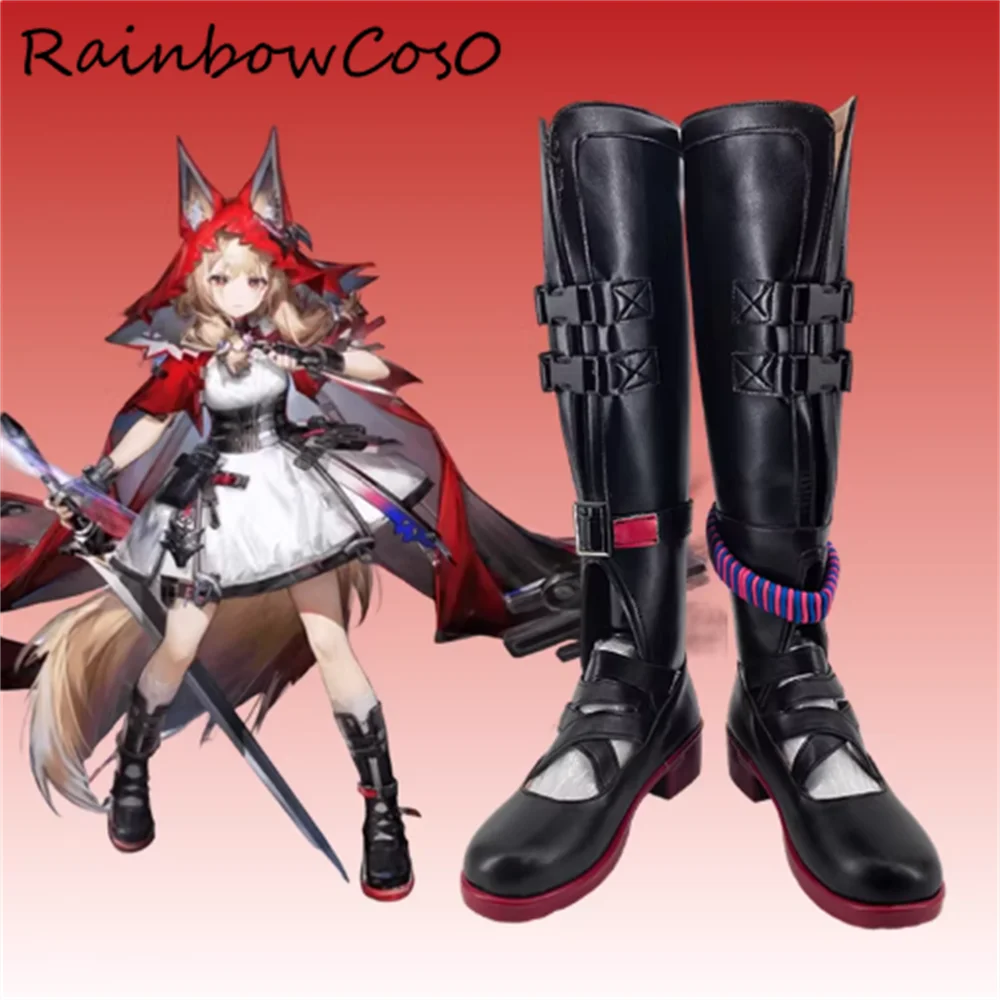 ロッシ-アークナイツ-エンドフィールド-コスプレ靴-ブーツ-ゲーム-アニメ-ハロウィン-クリスマス-rainbowcos0-w5689
