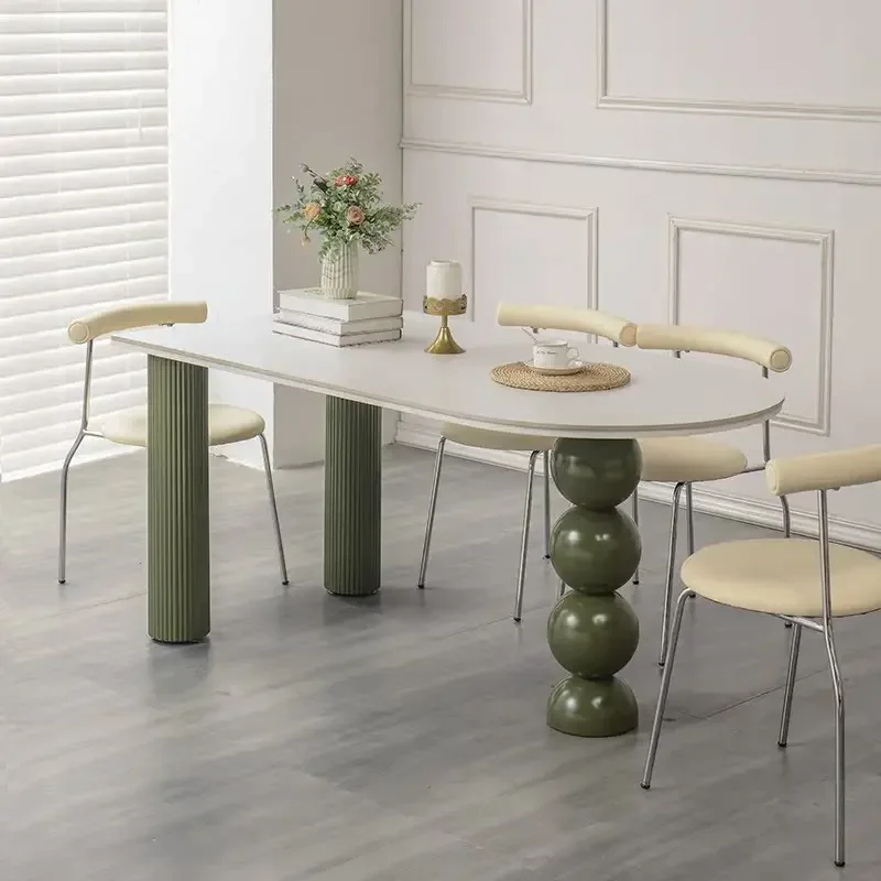 

Marble Minimalist Kitchen Table Vintage Indian Luxury Modern Kitchen Table Space Saving Nordic Muebles De Cocina Furniture Home