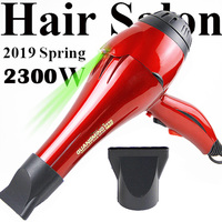 For hairdresser and hair salon 3 meter long wire EU Plug Real 2300w power professional blower dryer salon Hair Dryer hairdryer