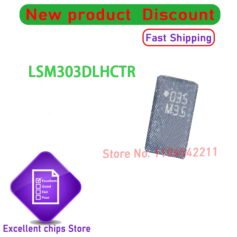 

10-50 шт./лот, новый оригинальный LSM303 LSM303DLHC LSM303DLHCTR в наличии