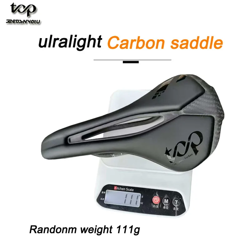 

TOP 116g Ultralight Carbon Fiber Bicycle Saddle Road MTB Bike full Carbon Saddle Seat bike cushion cycling parts