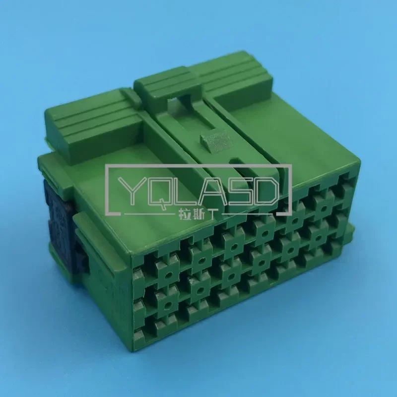 1 Set 21 Way Automotive Wire Socket Green Auto Plastic Housing Unsealed Connector AC Assembly Car Parts 967635-1 967635-1