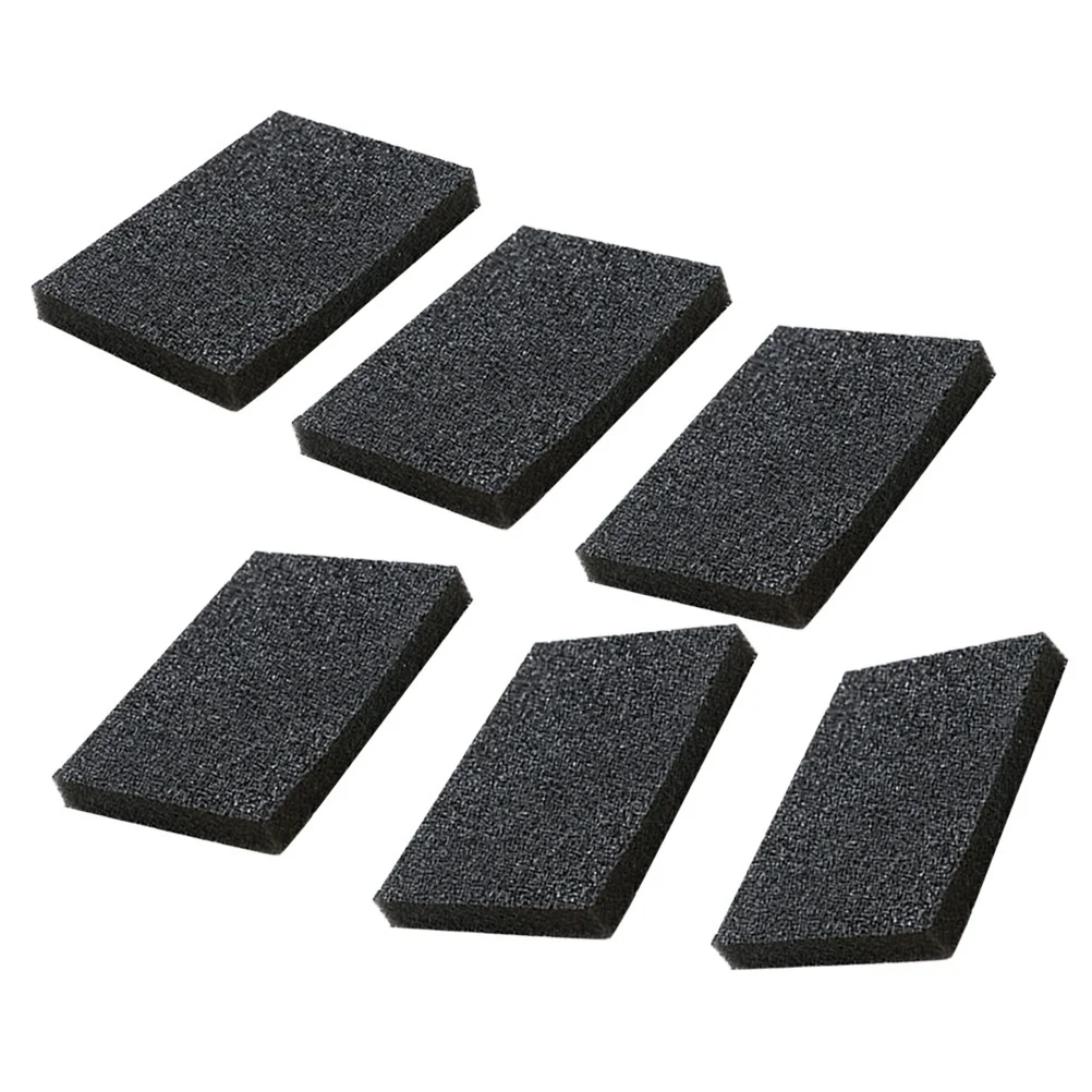 

10Pcs Nano Emery Sponge Eraser Durable Stain Remover for Kitchen Tableware Furniture Clean Walnut Scrubbers Black