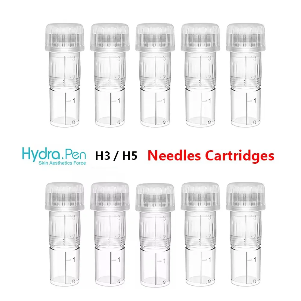 Hydra Pen H3 / H5 Needle Cartridge - Original HydraPen Replacement Part Microneedling Needles (10 pcs)