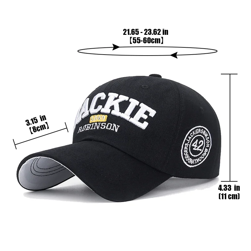 Retro Baseball Cap,JACKIE Letter 3D Embroidered Soft Top Adjustable UV Protection Washable Sun Hat,Dad Hats,Trucker Caps