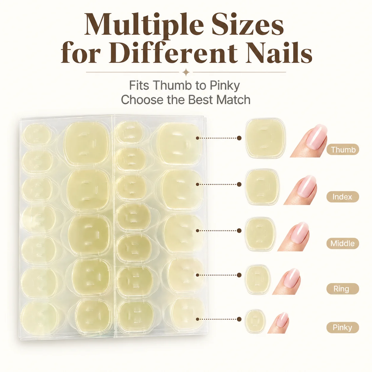 5장 120개 탭 젤리 네일 접착 탭, 프레스온 네일용 - Nail Art Jelly 리뷰 및 가격