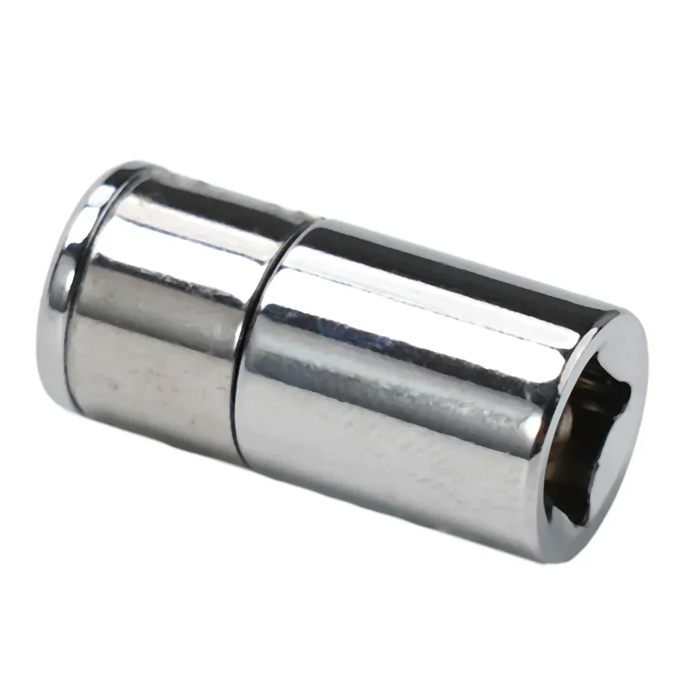

1/4" Square Drive To 1/4" Hex Shank Socket Bits Converter Quick Release Screwdriver Holder 25mm Chrome Vanadium Steel Adapter