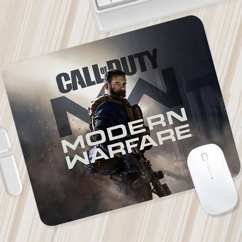 Call of Duty Modern Warfare Small Mouse Pad Gaming Mousepad PC Gamer Mouse Mat Computer Office Pad Laptop Keyboard Mat Desk Pad